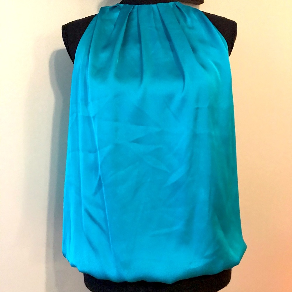 Zara Green sleeveless blouse